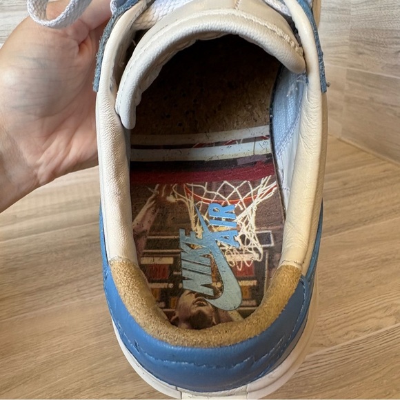 💙🤍 Nike Air Jordan 1 Low elevate platform white university blue UNC shoes - Picture 6 of 12